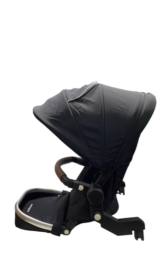 Mockingbird 2nd Seat Kit 2.0, Black, Silver With Penny Leather, Windowpane - Image 4