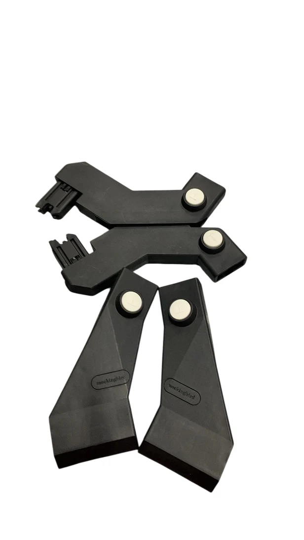 Mockingbird 2nd Seat Kit 2.0, Black, Silver With Penny Leather, Windowpane - Image 6