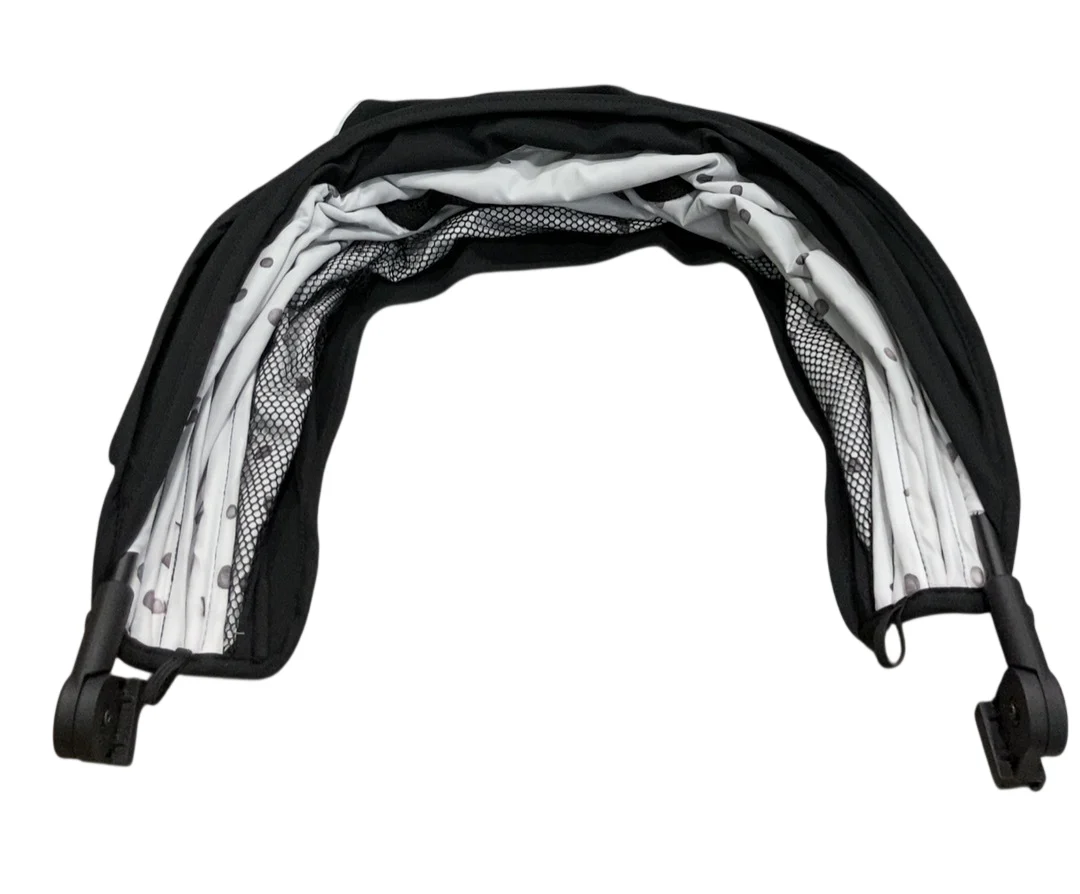 Mockingbird 2nd Seat Kit 2.0, Black, Watercolor Drops, Silver With Black Leather - Image 2