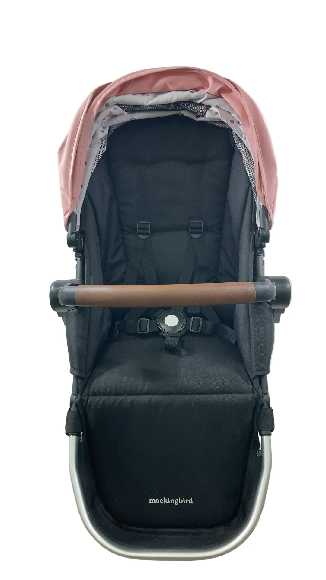 Mockingbird 2nd Seat Kit 2.0, Bloom, Silver With Penny Leather, Watercolor Drops - Image 2