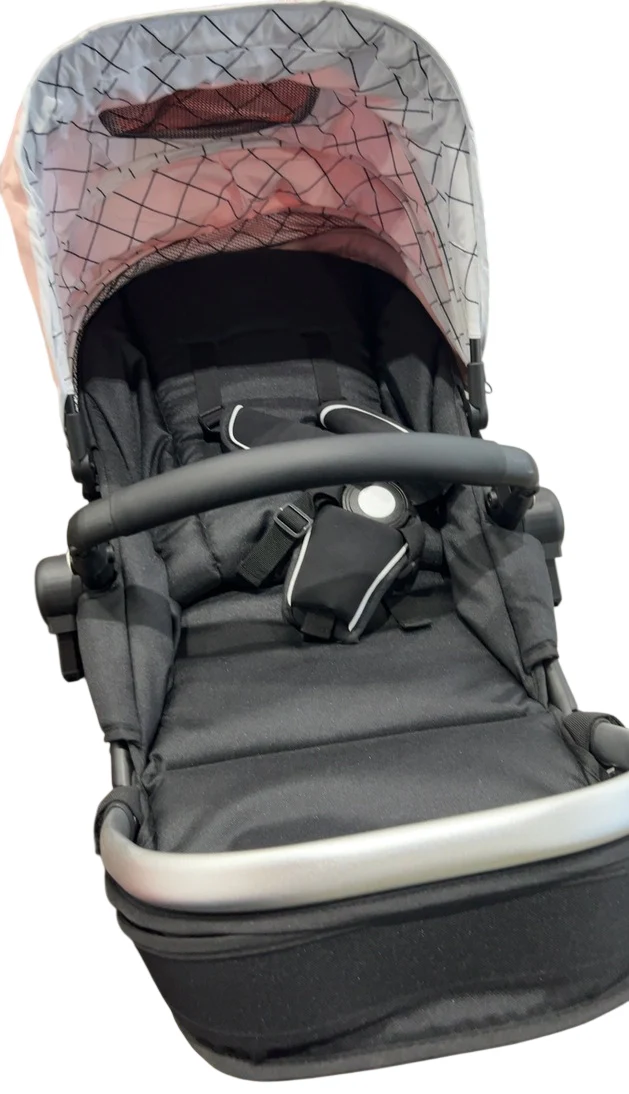 Mockingbird 2nd Seat Kit 2.0, Bloom, Windowpane, Silver With Black Leather - Image 2