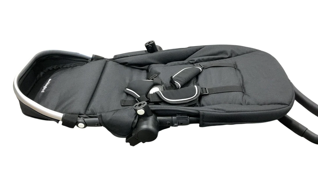 Mockingbird 2nd Seat Kit 2.0, Bloom, Windowpane, Silver With Black Leather - Image 3