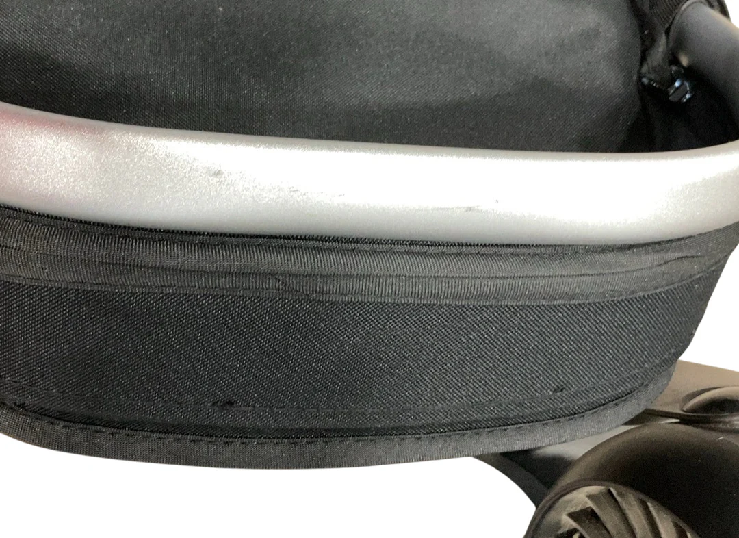 Mockingbird 2nd Seat Kit 2.0, Heather grey, Silver With Penny Leather, Solid Grey - Image 3