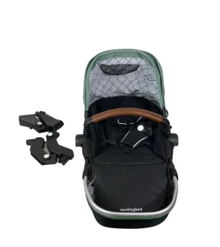 Mockingbird 2nd Seat Kit 2.0, Sage, Windowpane, Silver With Penny Leather - Image 3