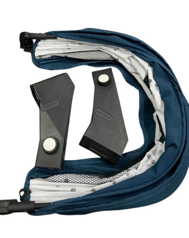 Mockingbird 2nd Seat Kit 2.0, Sea, Silver With Black Leather, Watercolor Drops - Image 3