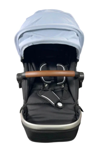 Mockingbird 2nd Seat Kit 2.0, Silver With Penny Leather, Sky, Watercolor Drops - Image 2