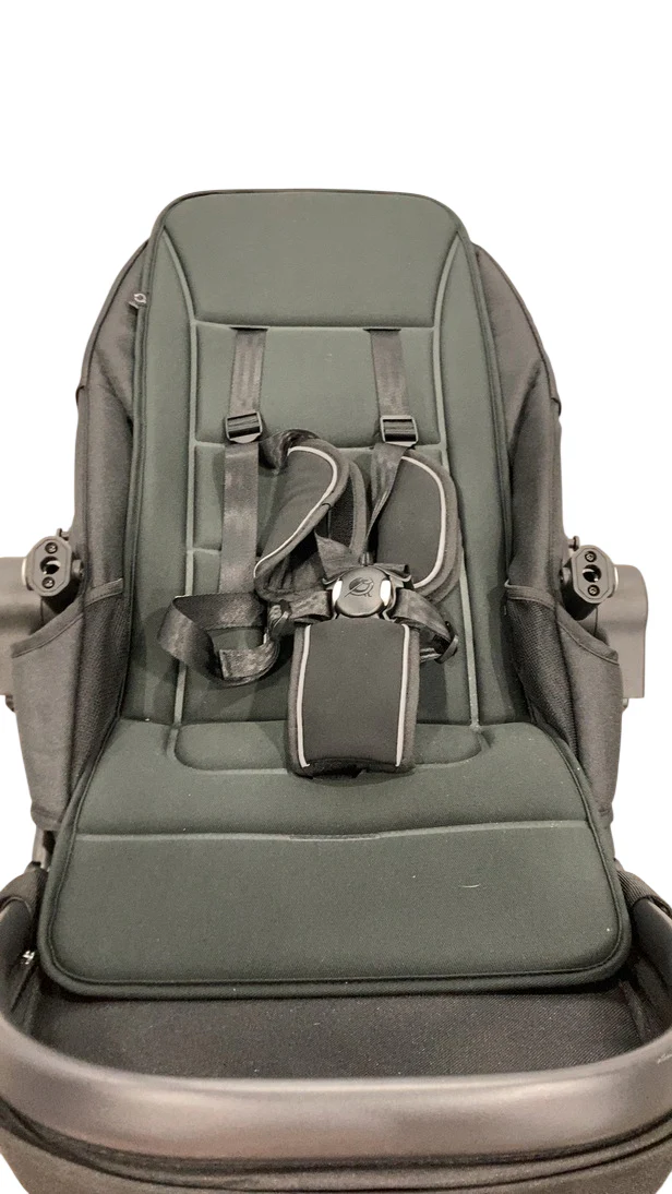 Mockingbird 2nd Seat Kit 3.0, Charcoal with Black Leather, Oatmeal Solid - Image 2