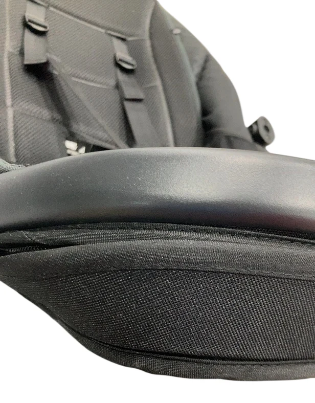 Mockingbird 2nd Seat Kit 3.0, Charcoal with Black Leather, Solid Black - Image 3