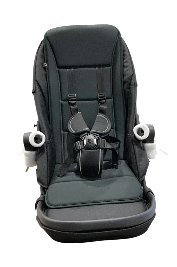 Mockingbird 2nd Seat Kit 3.0, Charcoal with Penny Leather, Heather Grey - Image 4