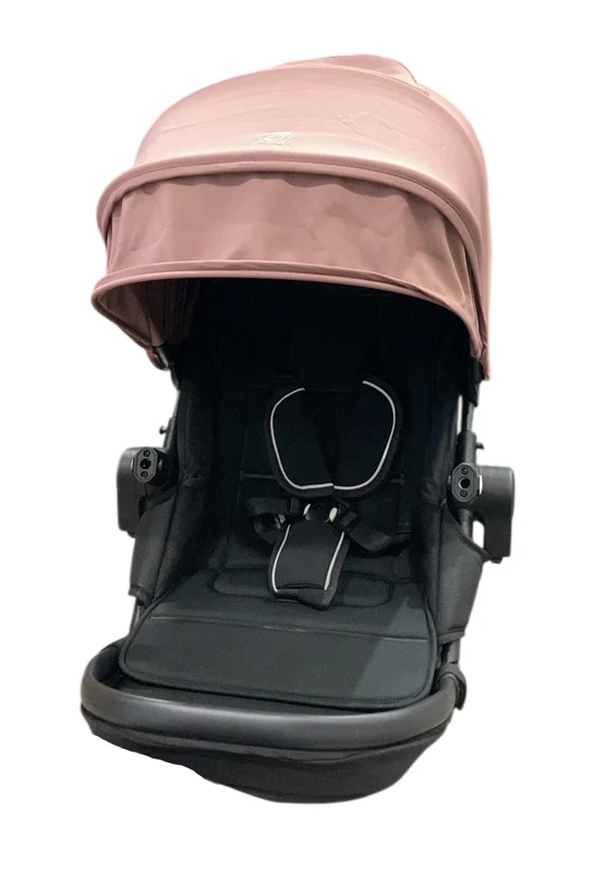 Mockingbird 2nd Seat Kit 3.0, Charcoal with Penny Leather, Rose - Image 2