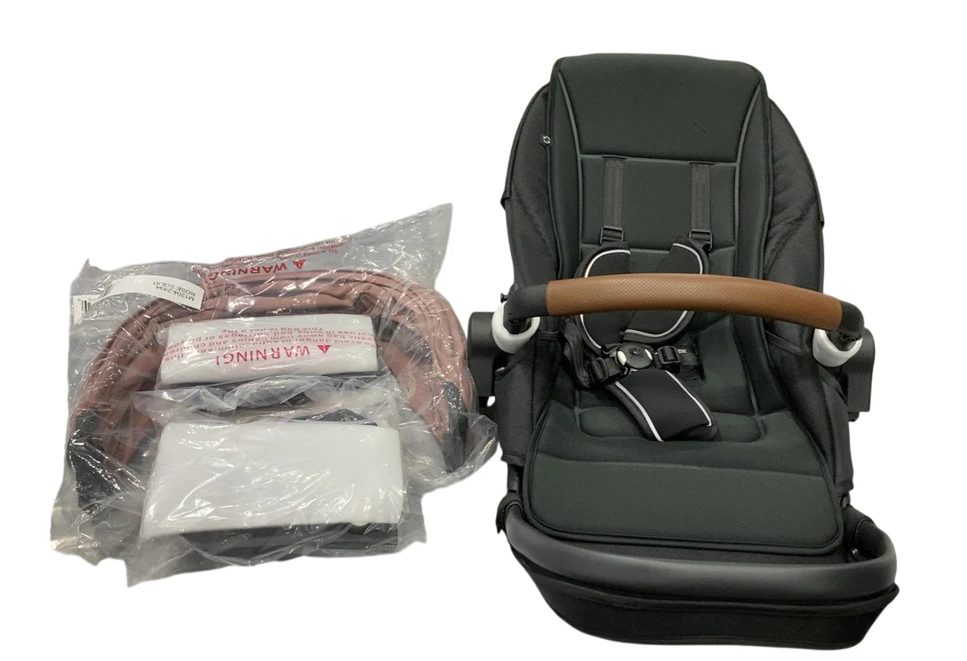 Mockingbird 2nd Seat Kit 3.0, Charcoal with Penny Leather, Rose - Image 2