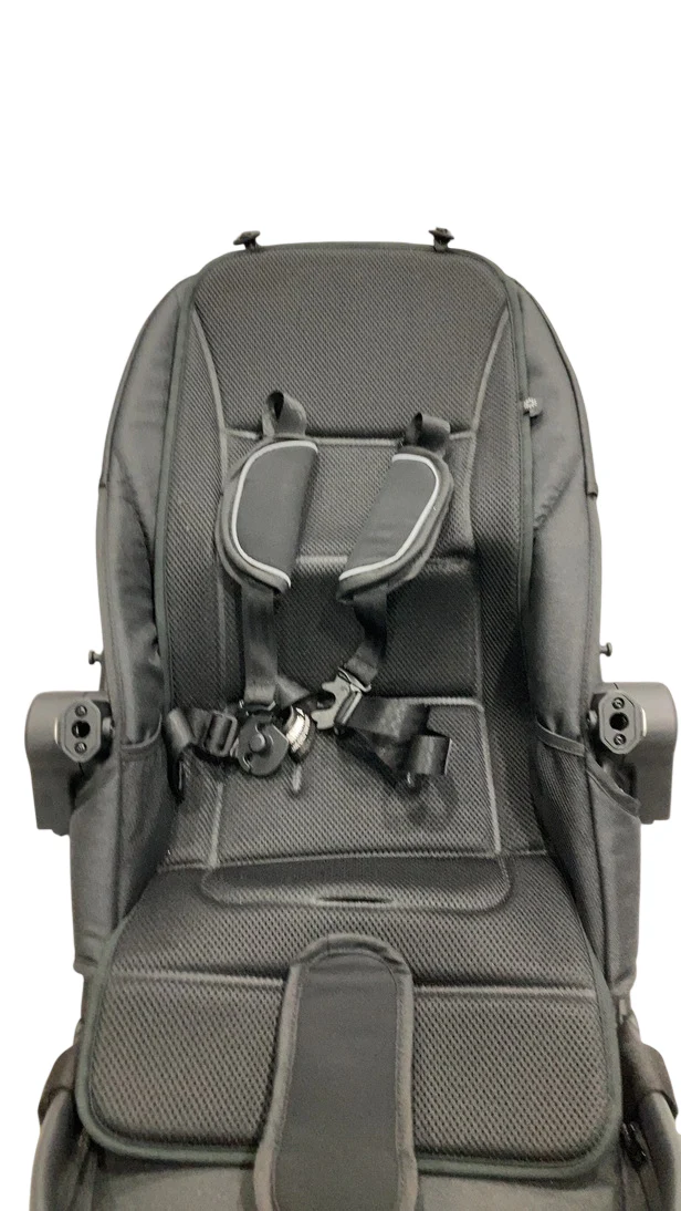 Mockingbird 2nd Seat Kit 3.0, Charcoal with Penny Leather, Solid Black - Image 2