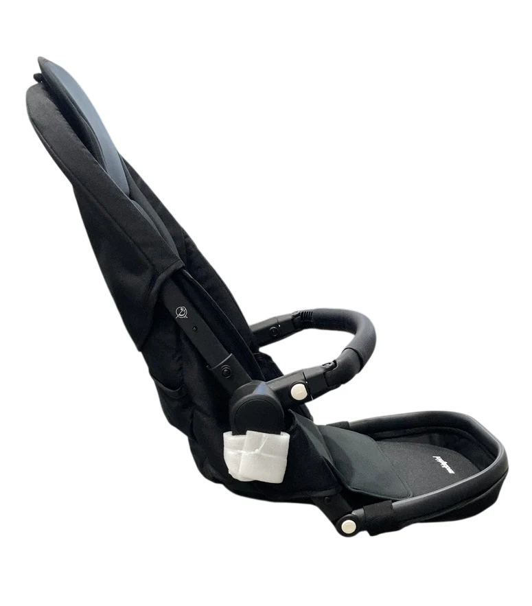 Mockingbird 2nd Seat Kit 3.0, Solid Black, Charcoal with Black Leather - Image 2