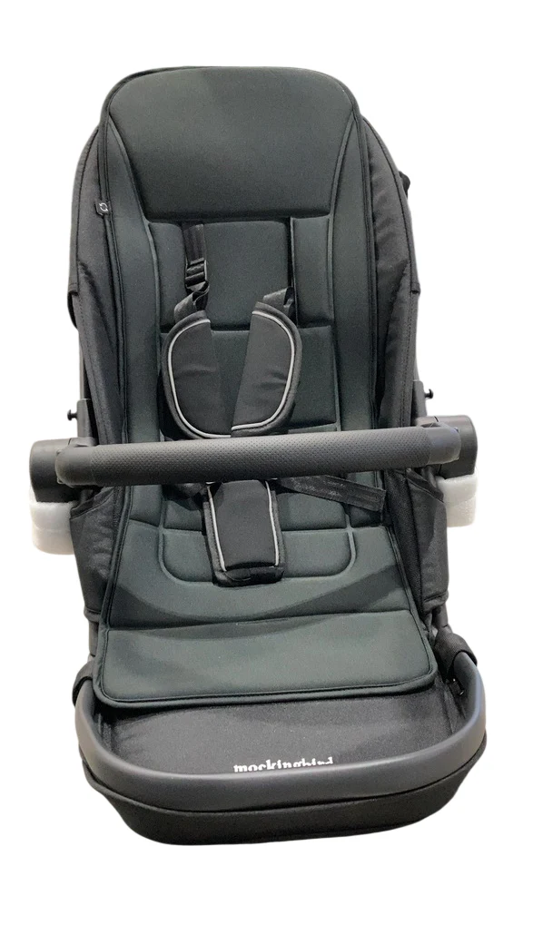Mockingbird 2nd Seat Kit 3.0, Solid Black, Charcoal with Black Leather - Image 4