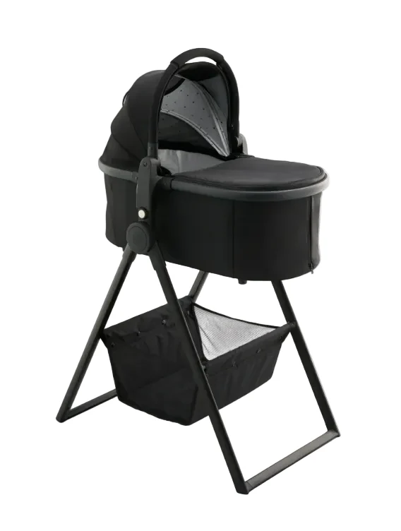 Mockingbird Bassinet with Stand, 2026+, Black