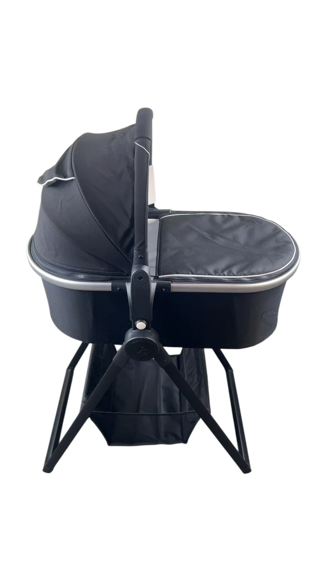 Mockingbird Bassinet with Stand, Black - Image 2