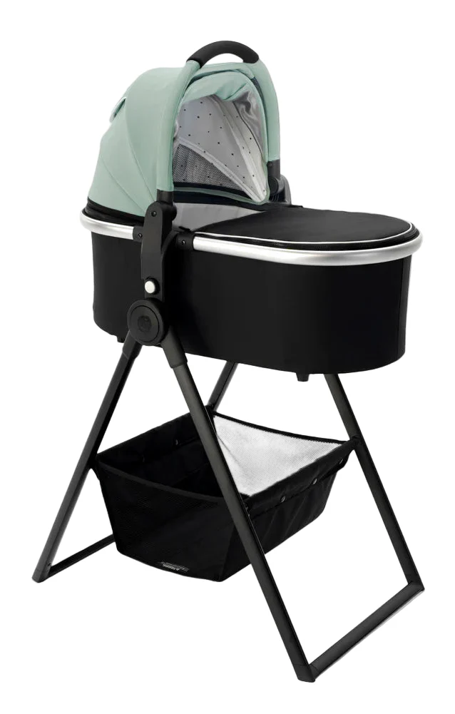 Mockingbird Bassinet with Stand, Sage