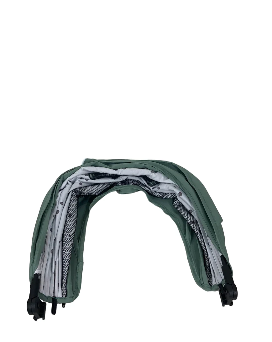 Mockingbird Extendable Canopy 2.0, Watercolor Drops, Sage - Image 3