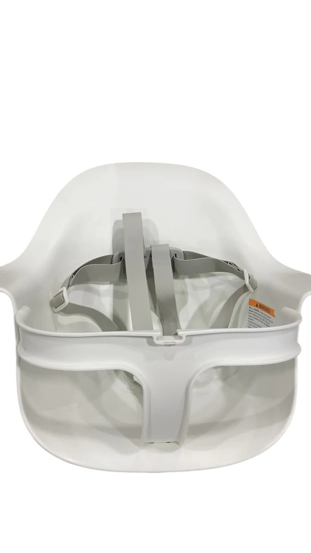 Mockingbird High Chair, Cloud Washed Beech, White - Image 6