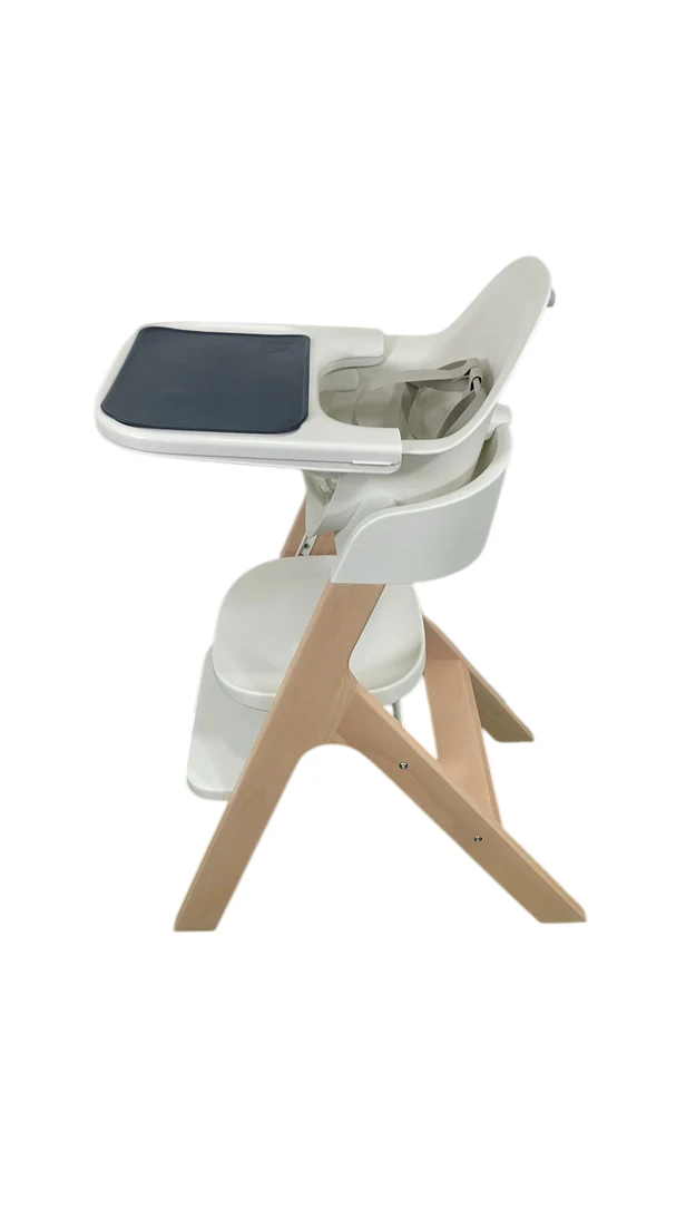 Mockingbird High Chair, Natural Beech, White - Image 3