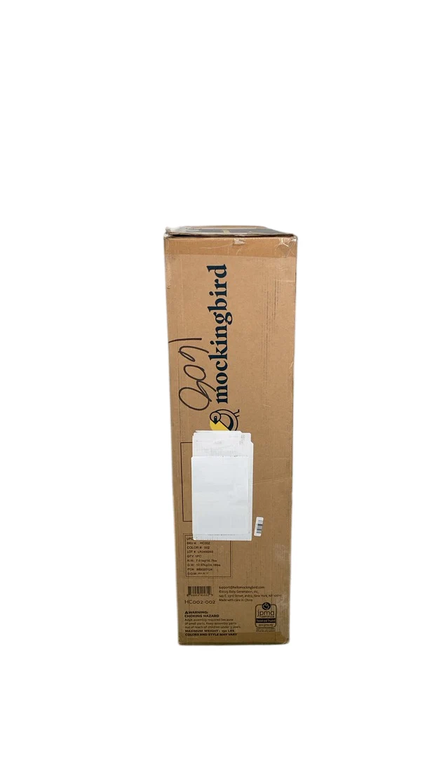 Mockingbird High Chair, Natural Beech, White - Image 3