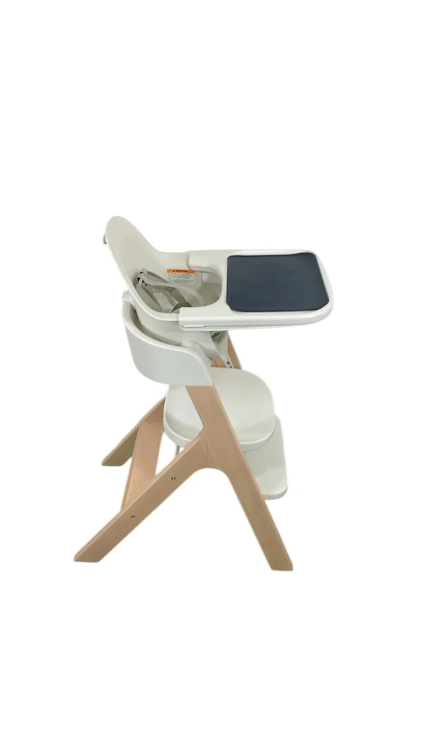 Mockingbird High Chair, Natural Beech, White - Image 2