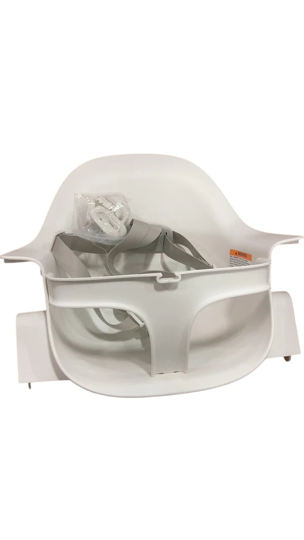Mockingbird High Chair, Natural Beech, White - Image 6