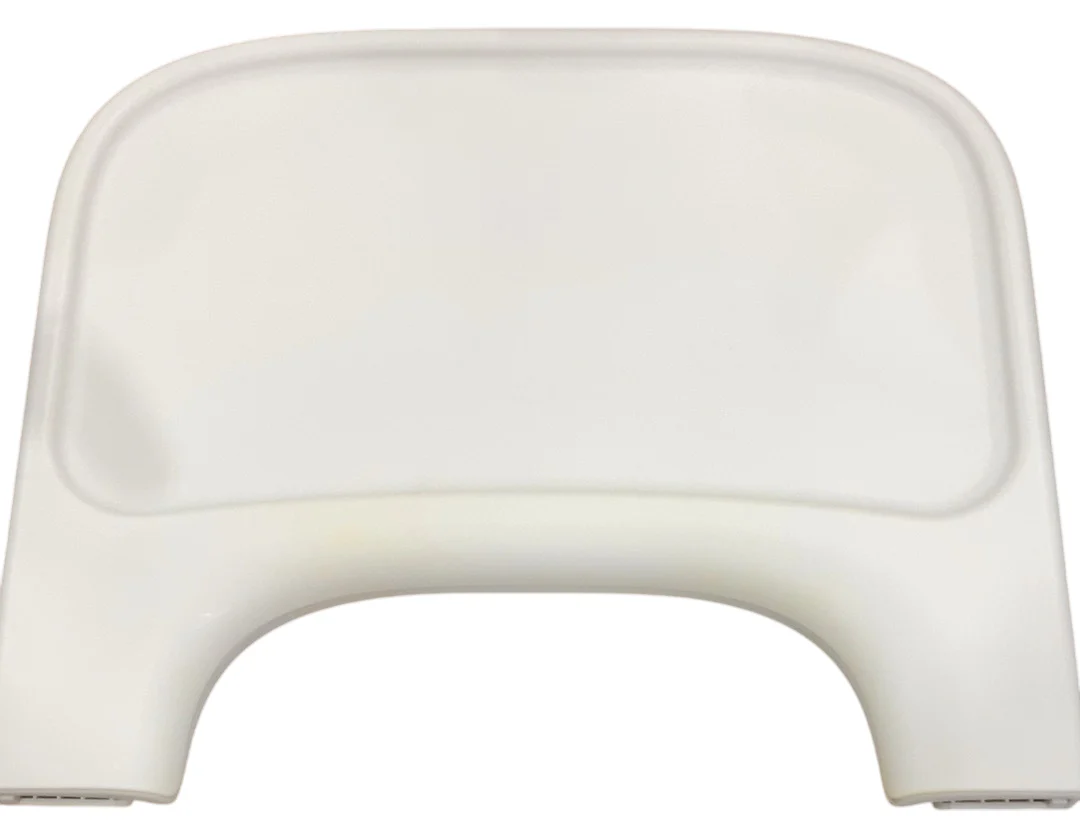 Mockingbird High Chair, Natural Beech, White