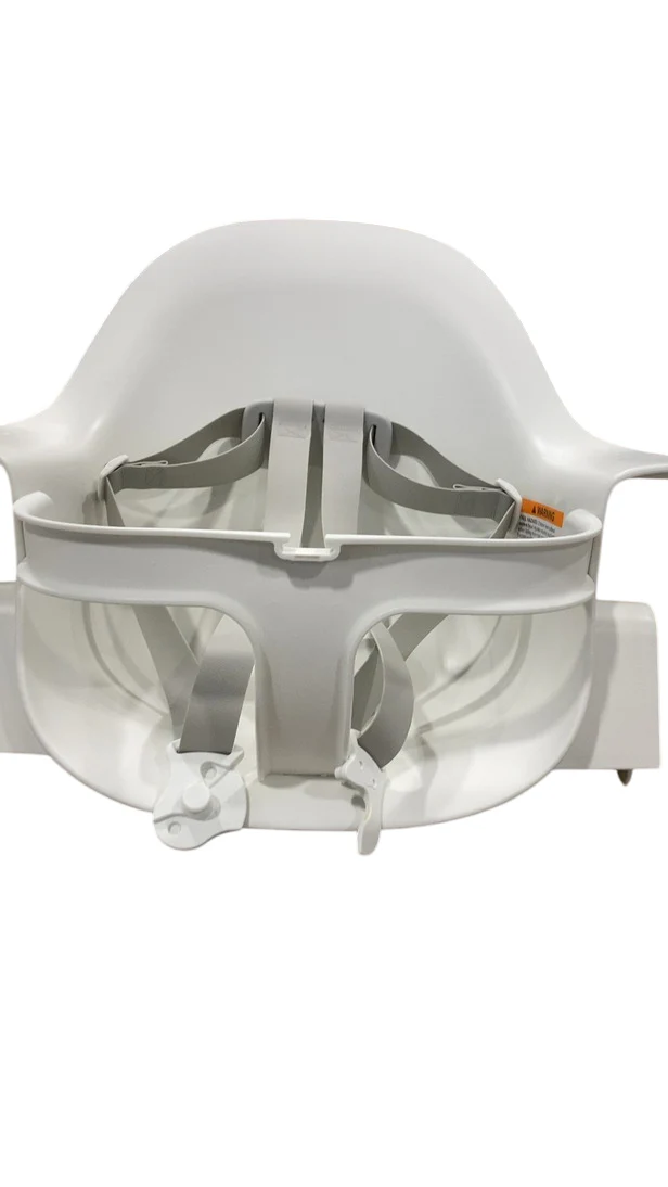 Mockingbird High Chair, Natural Beech, White - Image 2