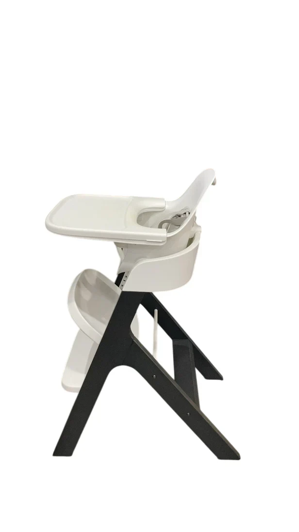 Mockingbird High Chair, White, Midnight Beech - Image 3