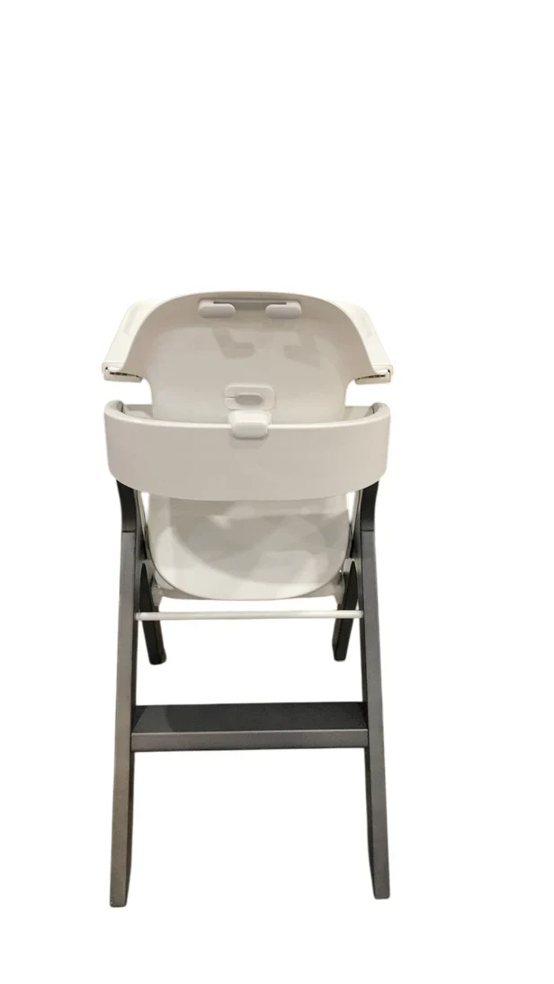Mockingbird High Chair, White, Midnight Beech - Image 4