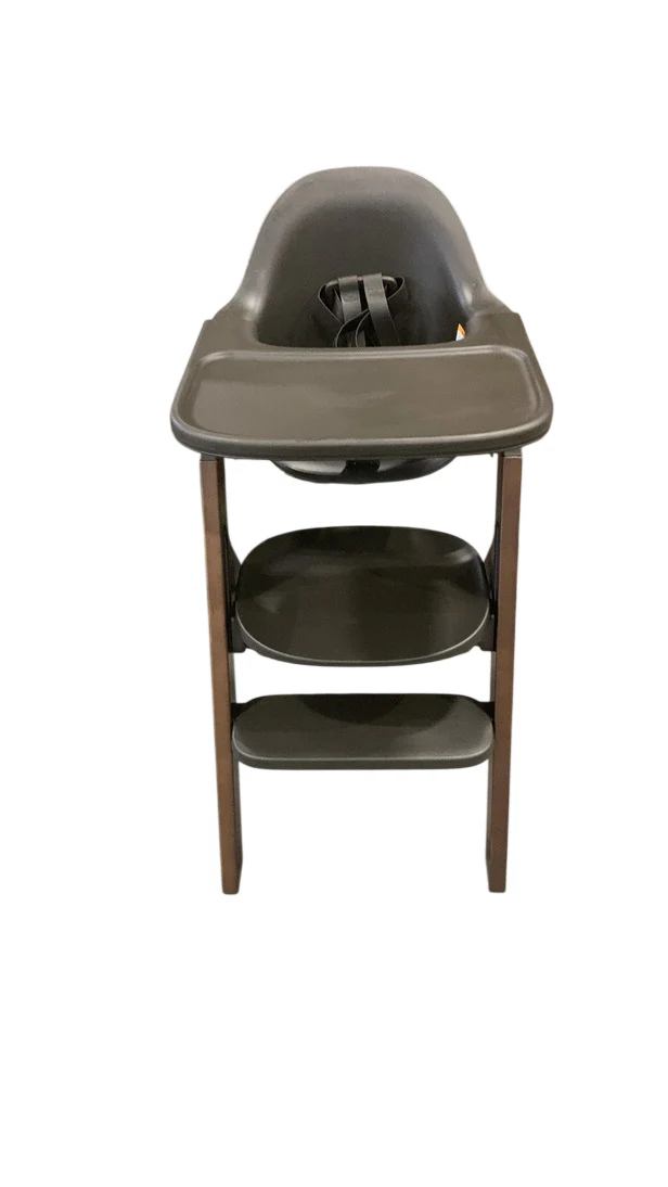 Mockingbird High Chair, Charcoal Black, Espresso Beech - Image 5