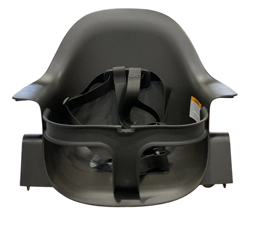 Mockingbird High Chair, Charcoal Black, Espresso Beech - Image 4