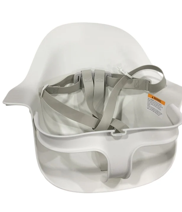 Mockingbird High Chair, Cloud Washed Beech, White - Image 9