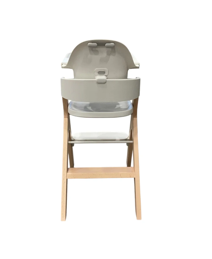Mockingbird High Chair, Natural Beech, White - Image 5