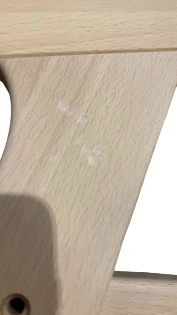 Mockingbird High Chair, Natural Beech, White - Image 6