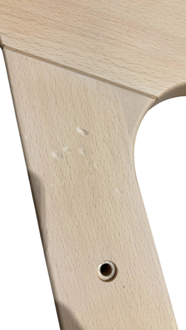 Mockingbird High Chair, Natural Beech, White - Image 8