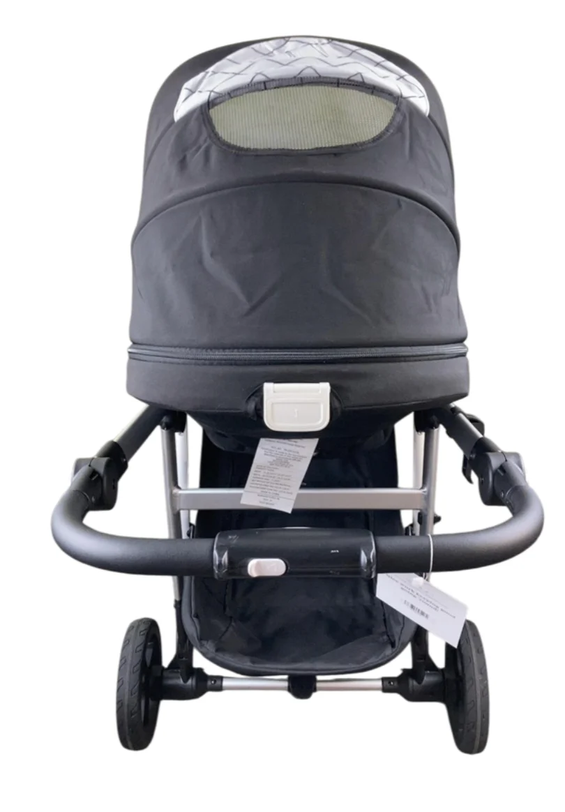 Mockingbird Single 2.0 Stroller, Black, Windowpane, Silver With Black Leather, 2025 - Image 4