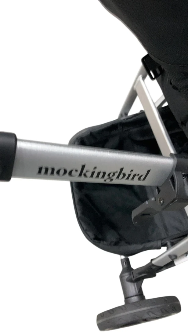 Mockingbird Single 2.0 Stroller, 2025, No Canopy, No Canopy, Silver With Penny Leather - Image 5