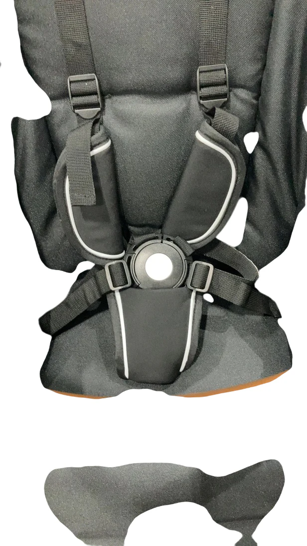 Mockingbird Single to Double 2.0 Stroller, 2025, Black, Silver With Penny Leather, Watercolor Drops - Image 7