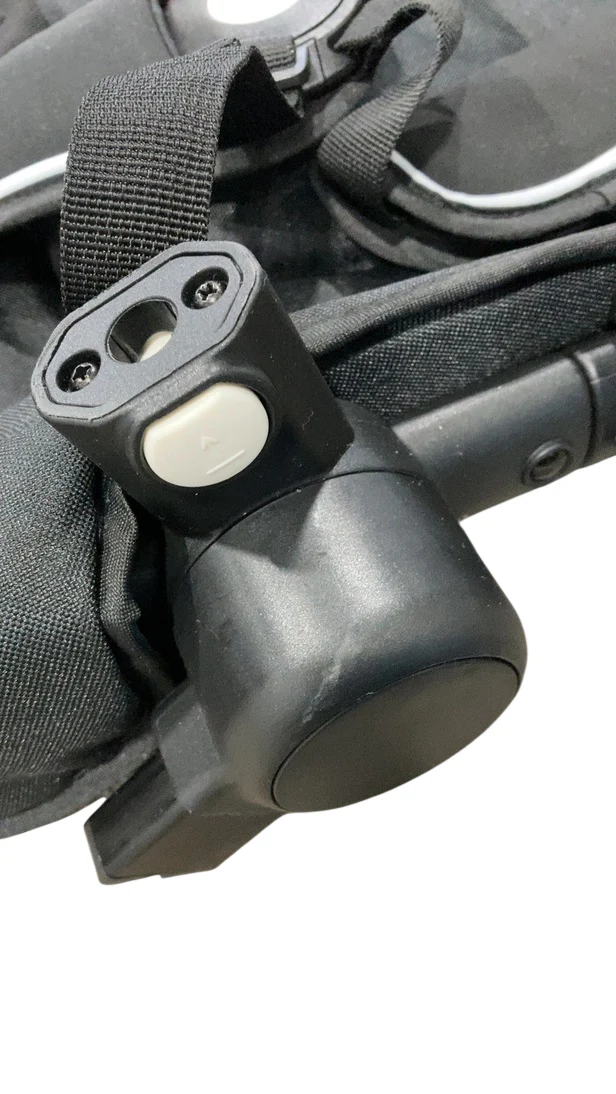 Mockingbird Single to Double 2.0 Stroller, 2025, Black, Silver With Penny Leather, Watercolor Drops - Image 5