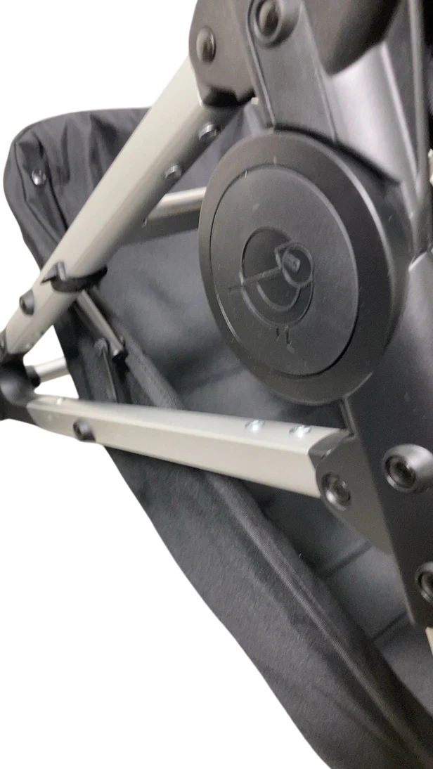 Mockingbird Single to Double 2.0 Stroller, 2025, Black, Silver With Penny Leather, Windowpane - Image 10