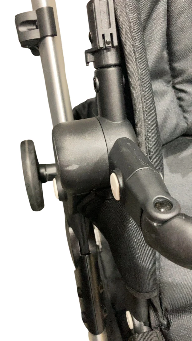 Mockingbird Single to Double 2.0 Stroller, 2025, Black, Silver With Penny Leather, Windowpane - Image 6