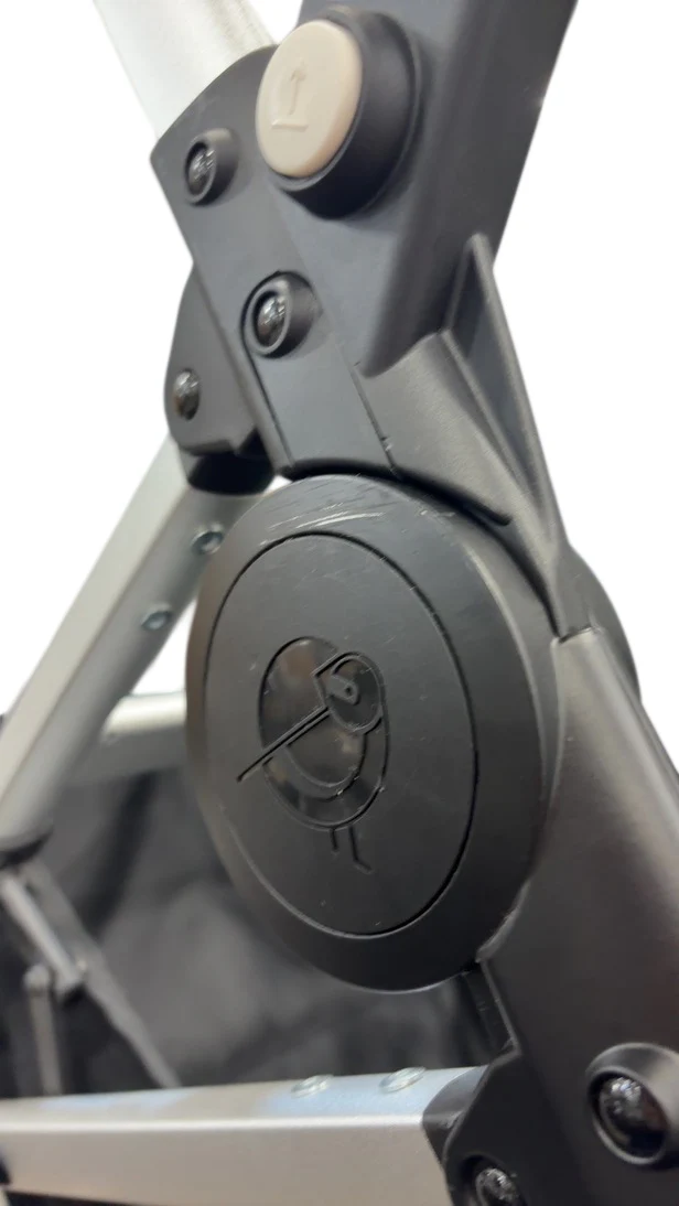 Mockingbird Single to Double 2.0 Stroller, 2025, Black, Silver With Penny Leather, Windowpane-WP - Image 10