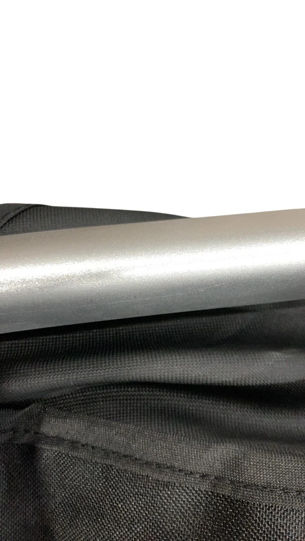 Mockingbird Single to Double 2.0 Stroller, 2025, Black, Silver With Penny Leather, Windowpane - Image 2