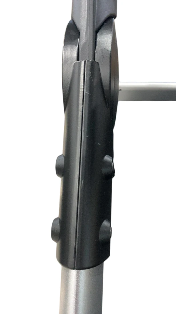 Mockingbird Single to Double 2.0 Stroller, 2025, Heather Grey, Silver With Penny Leather, Solid Grey - Image 5