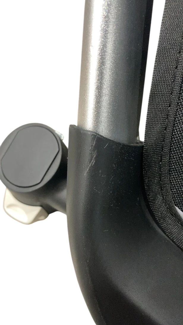 Mockingbird Single to Double 2.0 Stroller, 2025, Heather Grey, Silver With Penny Leather, Solid Grey - Image 7