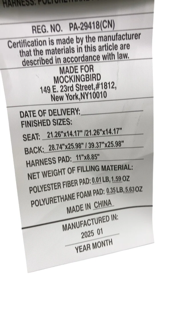Mockingbird Single to Double 2.0 Stroller, Black, Watercolor Drops, Silver With Black Leather, 2025 - Image 12
