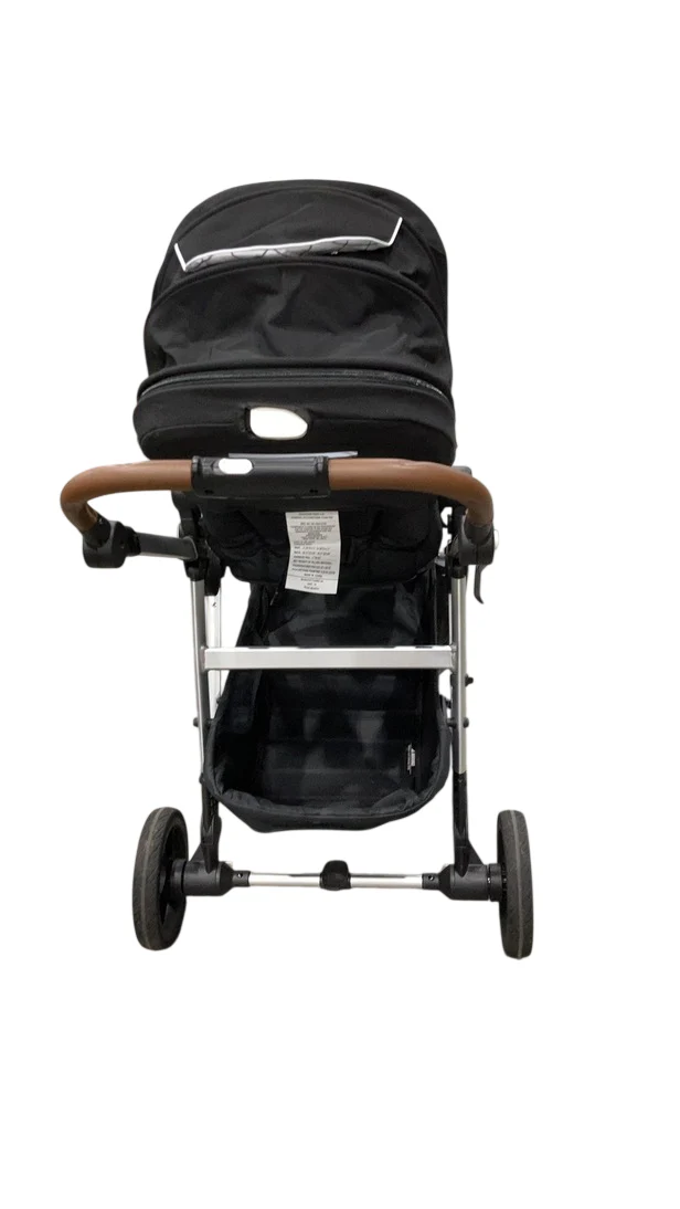Mockingbird Single to Double 2.0 Stroller, Black, Windowpane, Silver With Penny Leather, 2025 - Image 4