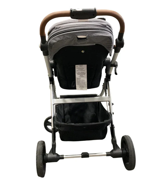 Mockingbird Single to Double 2.0 Stroller, Heather grey, Silver With Penny Leather, 2025, Night Stars - Image 3